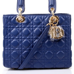 DIOR 레이디 디올 램스킨 6322 토트백