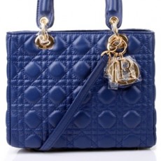 DIOR 레이디 디올 램스킨 6322 토트백