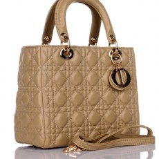 DIOR 레이디 디올 램스킨 6322 토트백
