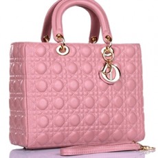DIOR 레이디 디올 램스킨 6323 토트백