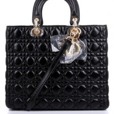 DIOR 레이디 디올 램스킨 6323 토트백
