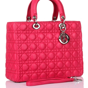 DIOR 레이디 디올 램스킨 토트백 6323