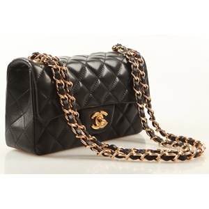 CHANEL 샤넬 5500 램스킨 미니백