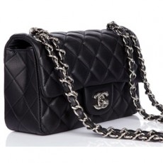 CHANEL 샤넬 5500 램스킨 미니백
