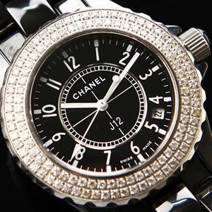 CHANEL 샤넬 J12 Diamond 다이아몬드 QUARTZ 쿼츠 남성용 / 여성용