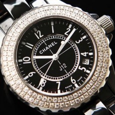 CHANEL 샤넬 J12 Diamond 다이아몬드 QUARTZ 쿼츠 남성용 / 여성용