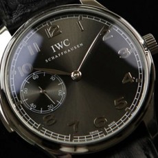 IWC 아이더블유씨 샤프하루젠 메탈블랙 시계