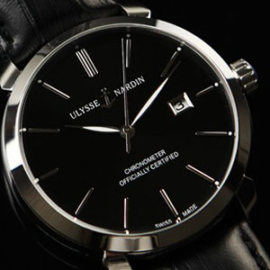 Ulysse Nardin 율리스 나르당 Classico SS Black Dial 시계