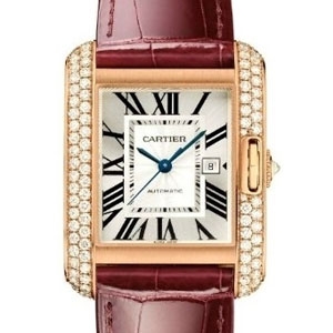 CARTIER 까르띠에 탱크 앙글레즈 쥬얼리 전지현시계