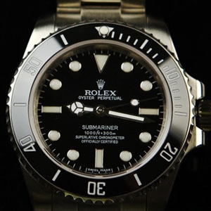 Rolex 로렉스 서브마리너 SUBMARINER 오토메틱 블랙 시계