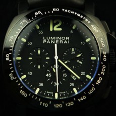 PANERAI LUMINOR 파네라이 루미노르 가죽밴드 시계 올블랙