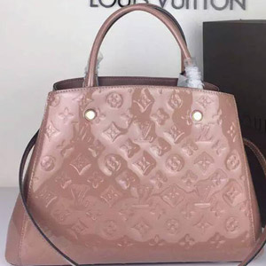 LOUIS VUITTON 루이비통 M50167 몽테뉴백 베르니 커스텀급