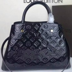 LOUIS VUITTON 루이비통 M50167 몽테뉴백 베르니 커스텀급