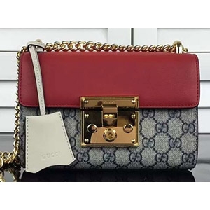 GUCCI 구찌 수프림 미니 체인 숄더백 커스텀 409487