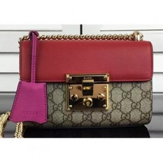 GUCCI 구찌 수프림 미니 체인 숄더백 커스텀 409487
