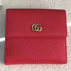GUCCI 구찌 456122 마몬트 여성 반지갑 레드