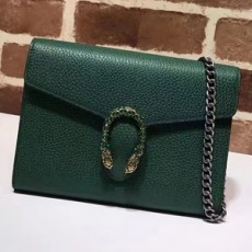 GUCCI 구찌 401231 디오니소스 체인 크로스백 그린