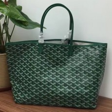 GOYARD 고야드 생루이 쇼퍼백 PM&GM 그린 커스텀급