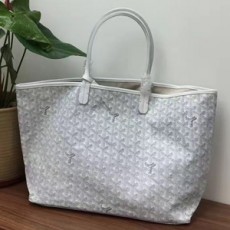 GOYARD 고야드 생루이 쇼퍼백 PM&GM 화이트 커스텀급