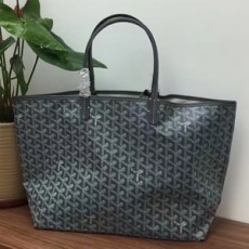 GOYARD 고야드 생루이 쇼퍼백 PM&GM 차콜 커스텀급