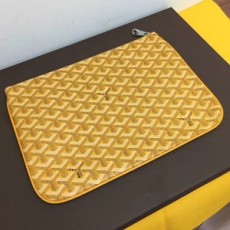GOYARD 고야드 신형세나 클러치백 MM&GM 옐로우 커스텀급
