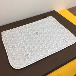 GOYARD 고야드 신형세나 클러치백 MM&GM 화이트 커스텀급