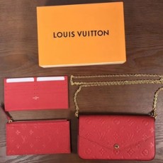 LOUIS VUITTON 루이비통 M64065 포쉐트 팰리시 레드 커스텀급