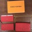 LOUIS VUITTON 루이비통 M64065 포쉐트 팰리시 레드 커스텀급