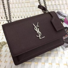 Y S L 생로랑 선셋 미니&미듐 체인숄더백
