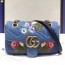 GUCCI 구찌 446744 GG 마몬트 마틀라세 미니 숄더백 커스텀급