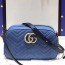 GUCCI 구찌 447632 GG 마몬트 마틀라세 미듐 숄더백 커스텀급