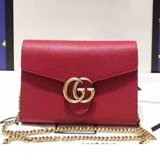 GUCCI 구찌 401232 GG 마몬트 체인미니백 커스텀급