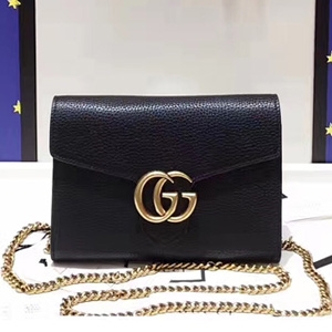 GUCCI 구찌 401232 GG 마몬트 체인미니백 커스텀급