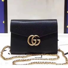 GUCCI 구찌 401232 GG 마몬트 체인미니백 커스텀급