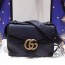 GUCCI 구찌 401173 GG 마몬트 레더 숄더백 커스텀급