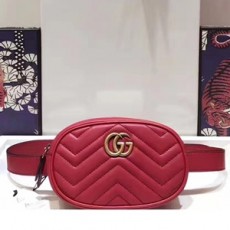 GUCCI 구찌 476434 GG 마몬트 마틀라세 벨트백 커스텀급