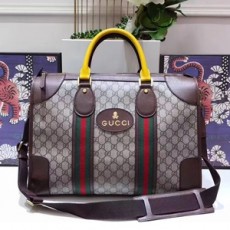 GUCCI 구찌 459311 GG 수프림 더플백 여행가방  커스텀급