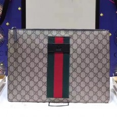 GUCCI 구찌 433665 GG 수프림 클러치백 커스텀급