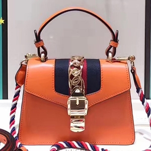 GUCCI 구찌 470270 실비 가죽미니 숄더백 커스텀급