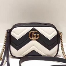 GUCCI 구찌 448065 GG 마몬트 마틀라세 숄더백  커스텀급