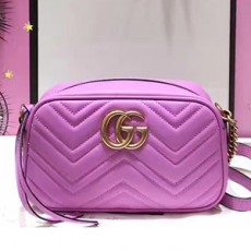 GUCCI 구찌 447632 GG 마몬트 마틀라세 미듐 숄더백  커스텀급
