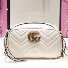 GUCCI 구찌 447632 GG 마몬트 마틀라세 미듐 숄더백  커스텀급