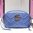 GUCCI 구찌 447632 GG 마몬트 마틀라세 미듐 숄더백  커스텀급