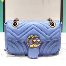 GUCCI 구찌 446744 GG 마몬트 마틀라세 미니 숄더백  커스텀급
