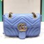 GUCCI 구찌 446744 GG 마몬트 마틀라세 미니 숄더백  커스텀급
