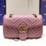 GUCCI 구찌 443497 GG 마몬트 마틀라세 미듐 숄더백  커스텀급
