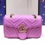 GUCCI 구찌 443497 GG 마몬트 마틀라세 미듐 숄더백  커스텀급