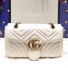GUCCI 구찌 443497 GG 마몬트 마틀라세 미듐 숄더백  커스텀급