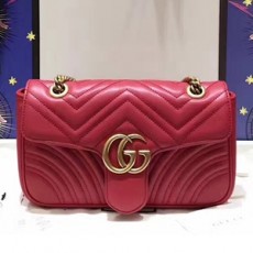 GUCCI 구찌 443497 GG 마몬트 마틀라세 미듐 숄더백  커스텀급