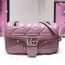 GUCCI 구찌 443497 GG 마몬트 마틀라세 미듐 숄더백  커스텀급